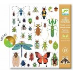 Djeco Samolepky metalické Microcosmos – Zboží Mobilmania