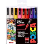 Uni Posca PC-3M 0,9 1,3 mm 16 barev mix – Zboží Živě