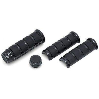 Kuryakyn, kryty rukovätí ISO pre vyhrievané rukoväte OEM. Čierna – Sleviste.cz