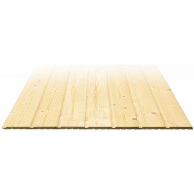 Palubka obkladová Smrk Standard B, 12,5x96x2100mm, bal. 2,02 m2 – Zboží Mobilmania