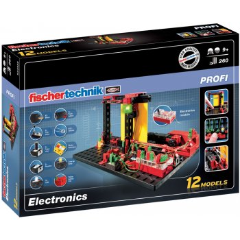 Fischer technik 524326 Profi Electronics Elektro modely 260 dílů