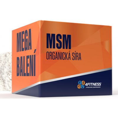 4FITNESS MSM organická síra 25 kg – Hledejceny.cz