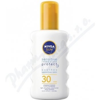 Nivea Sun Pure & Sensitive spray SPF30 200 ml