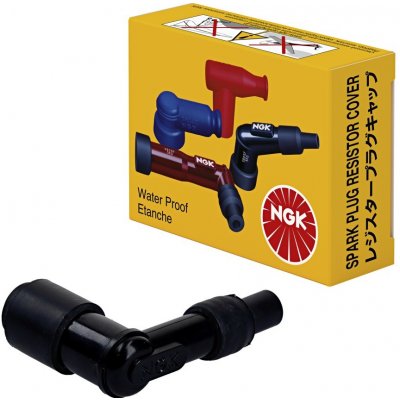 NGK fajfka na zapalovací svíčky (NR 8020) ohnutá (90) barva černá – Sleviste.cz