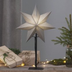 Star trading Star on Base w/star Karo material: wood/paper colour: beige/whiteca. 100