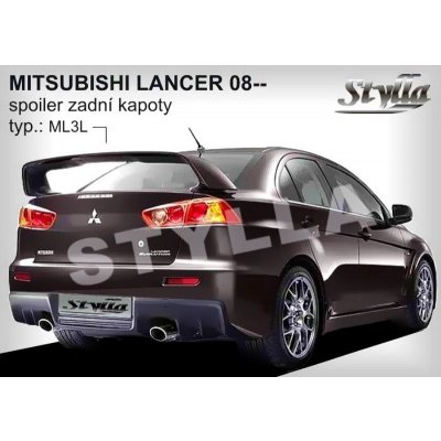 Mitsubishi Lancer VIII Sedan 07 - 17 Stylla Zadní spoiler | Zboží Auto
