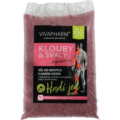 Vivaco VivaPharm sůl do koupele Alpské byliny UVOLNĚNÍ TĚLA & MYSLI 1000 g – Zboží Dáma