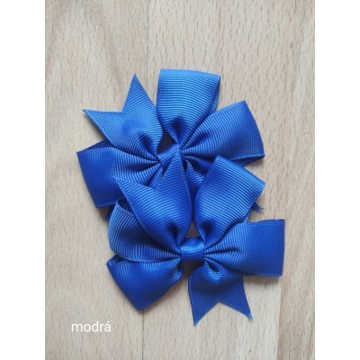 Zdobené skřipce do vlasů - mašle Barva: světle modrá – Zboží Dáma