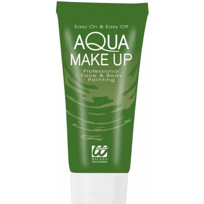 Aqua Make Up na obličej a tělo Zelená 30 ml – Zboží Mobilmania