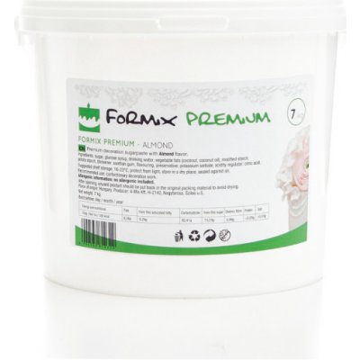 Formix Fondán na dort Premium mandlový 7 kg – Hledejceny.cz