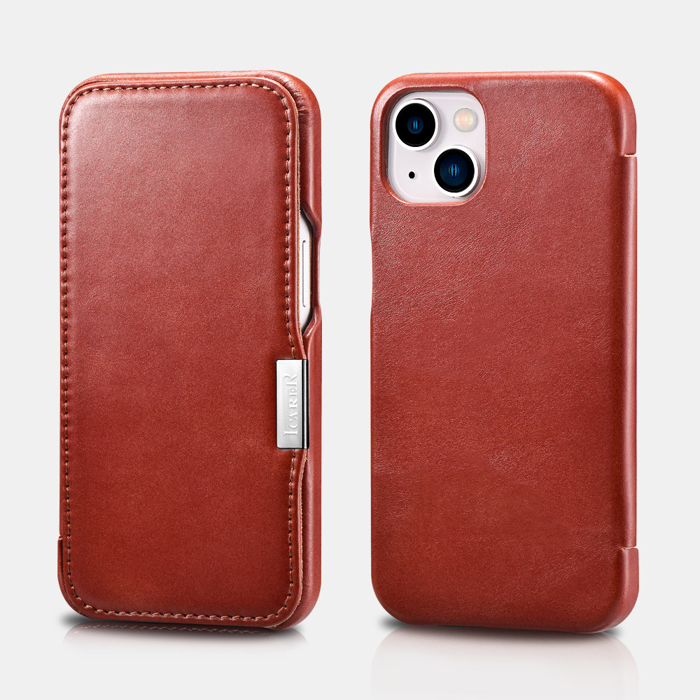 Pouzdro iCarer, Vintage iPhone 13 mini Red