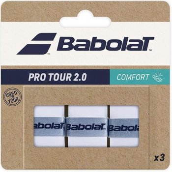 Babolat Pro Tour 2.0 3ks bílá