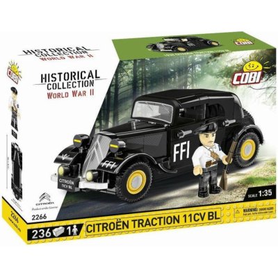 Cobi 2266 1938 Citroën Traction 11CV, 1:35, 236 k, 1 f – Zboží Dáma
