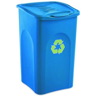 Nako Kolín Plastová nádoba na tříděný odpad celobarevná 50l set 3 ks – Zboží Mobilmania
