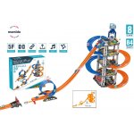 Mamido Patrové parkoviště pět pater výtah zvuky a dráha se smyčkou 183 cm – Zbozi.Blesk.cz