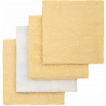 T-Tomi bambusové koupací žínky, 4 ks žlutá – Sleviste.cz