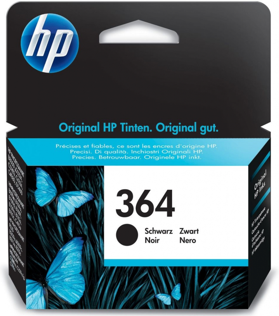 HP 364 originální inkoustová kazeta černá CB316EE