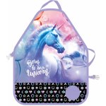 Derform DĚTSKÁ ZÁSTĚRA UNICORN 41X52 CM VZOROVANÁ – Zboží Mobilmania