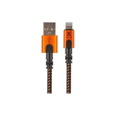 Xtorm CXX002 Xtreme USB/Lightning, 1,5m, černý, oranžový – Zbozi.Blesk.cz