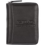 Wild kožená peněženka na zip 5508 černá – Zboží Dáma