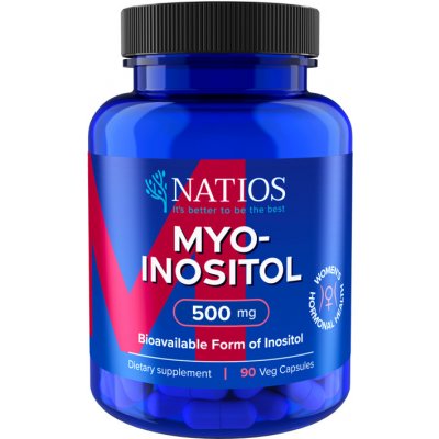 Natios Myo-Inositol, 500 mg, 90 kapslí – Hledejceny.cz