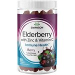Swanson Elderberry Gummies with Zinc & Vitamin C 60 Bezinka gummies – Hledejceny.cz