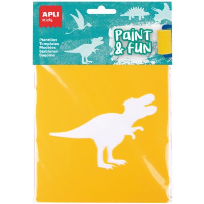 APLI šablony Dinosauři PP 6 ks – Zboží Mobilmania