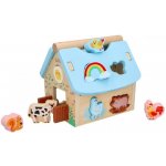 Lelin edukační vkládací Farma 9 dílků – Zboží Dáma