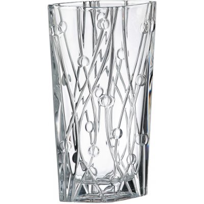 Crystalite Bohemia Skleněná váza široká Labyrinth 355 mm – Hledejceny.cz