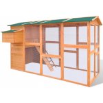 vidaXL 170411 Kurník dřevěný 295 x 163 x 170 cm – Zbozi.Blesk.cz