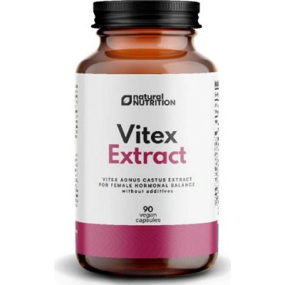 Natural Nutrition 100% Vitex jehněčí kapsle 90 kapslí – Hledejceny.cz