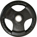 FitnessLine Kotouč olympijský pogumovaný 50 mm - 15 kg – Hledejceny.cz