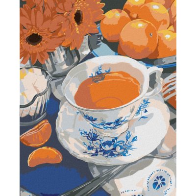Zuty Malování Podle Čísel Čaj S Pomeranči Mardell Schuster – Zboží Mobilmania