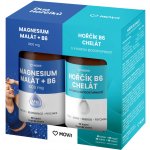 MOVit Duo Hořčíků Malát+B6&Chelát 90 kapslí + 90 tablet – Hledejceny.cz