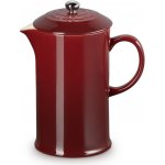 Le Creuset French press kávovar 1 l, GARNET, kamenina – Sleviste.cz