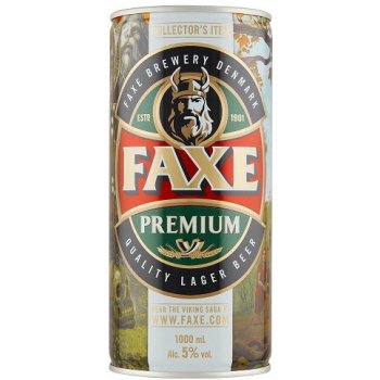 Faxe Premium 5% 1 l (plech)