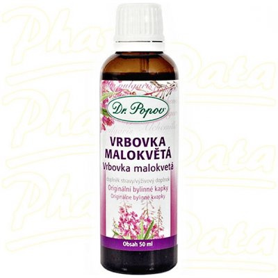 Dr.Popov Kapky bylinné Vrbovka malokvětá 50 ml – Hledejceny.cz