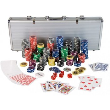 GamesPlanet 1212 Poker Set 500 laserových žetonů Ultimate