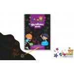 Teddies Škrabací Vyškrabovací notes barevný CREATED 10 listů 14x20 cm – Hledejceny.cz