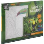 Diamantové malování tukan 40x50cm – Hledejceny.cz