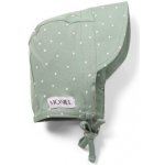 Moniel Dětská rostoucí zavazovací čepice s kšiltem Dots Mintová – Hledejceny.cz