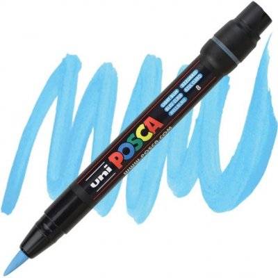Uni Posca PCF-350 světle modrá – Zboží Mobilmania