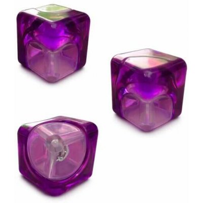 Fidget spinner Kostka otočná fialová – Zboží Dáma