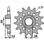 PBR Sprockets 2198 17 18NC – Hledejceny.cz