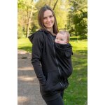 Jsem máma nosicí mikina s kapucí černá – Zboží Dáma