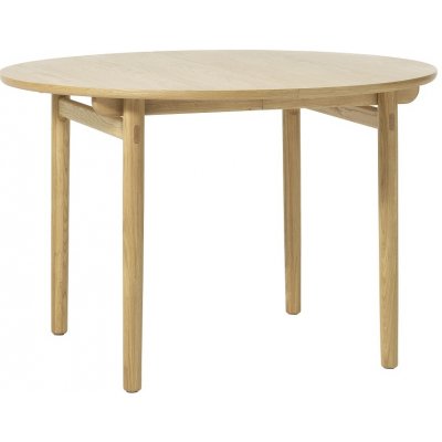 Furniria Designový jídelní stůl Wally 120 cm přírodní dub