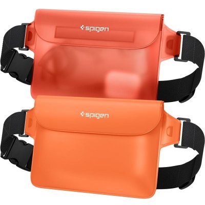 Pouzdro Spigen Aqua Shield WaterProof Waist Bag A620 2 Pack, sunset orange – Zboží Živě