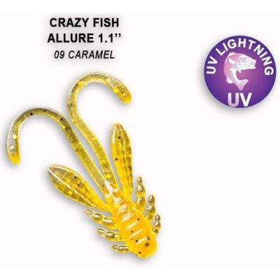 Crazy Fish Allure 2,7 cm 9 Caramel 10 ks – Zbozi.Blesk.cz