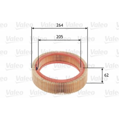Vzduchový filtr VALEO 585607 – Hledejceny.cz