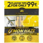 King Palm ochucené filtry Lemon Haze 2 ks – Zboží Dáma